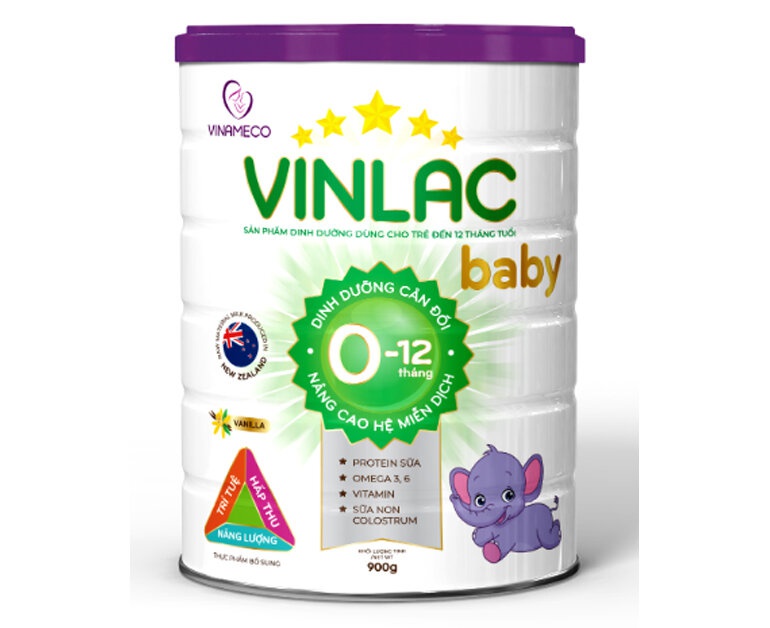 Sữa Vinlac Baby - sản phẩm dinh dưỡng cho bé 0-12 tháng